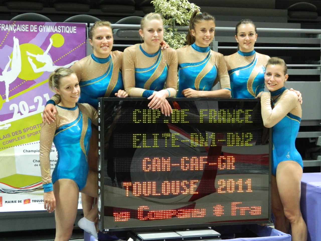 L'équipe DN 1 2011 à Toulouse